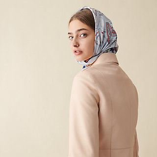 Concours d'Etriers wash scarf 90 | Hermès UAE